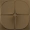 Ekena Millwork 19 5/8in. W x 19 5/8in. H Edmund EnduraWall Decorative 3D Wall Panel Covers 2.67 Sq. Ft. WP20X20EUCCB - alternate 1
